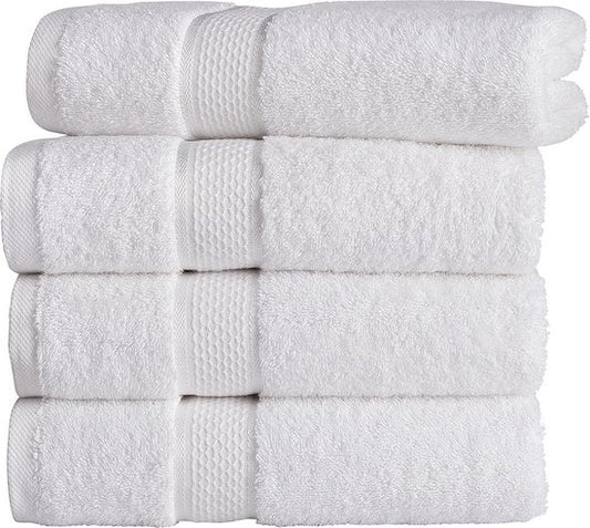 Handdoek Ruche wit – 50 × 100 cm – 550 g/m²