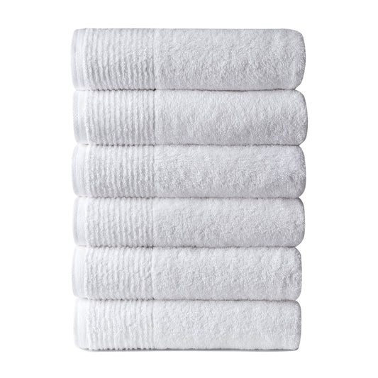 Handdoek Wellness wit – 50 × 100 cm – 450 g/m²