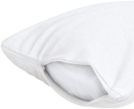 Waterdichte TPU kussenbeschermer wit – 80 × 80 cm
